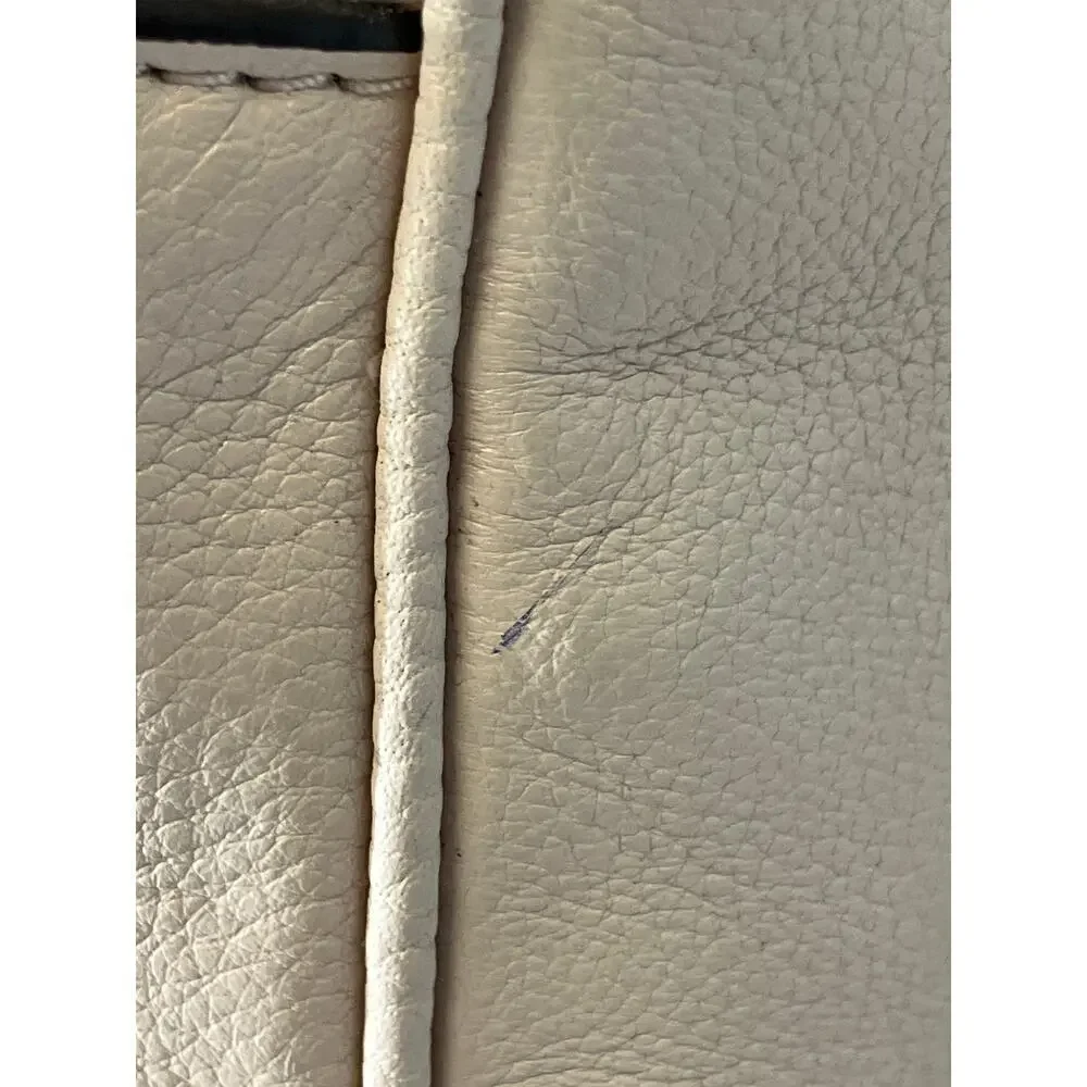 MICHAEL KORS, LARGE LIGHT PINK PEBBLED LEATHER BACKPACK